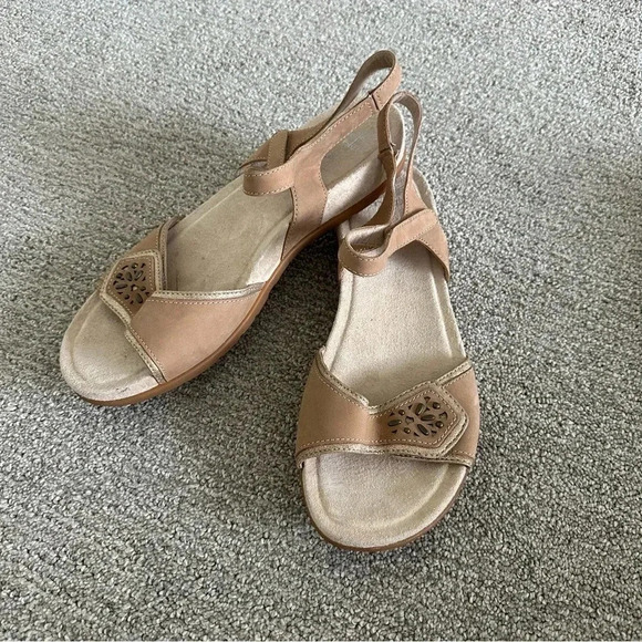 Dansko Womens Blythe Leather Open Toe Casual‎ Slingback Sandals Size 42 - Picture 7 of 7